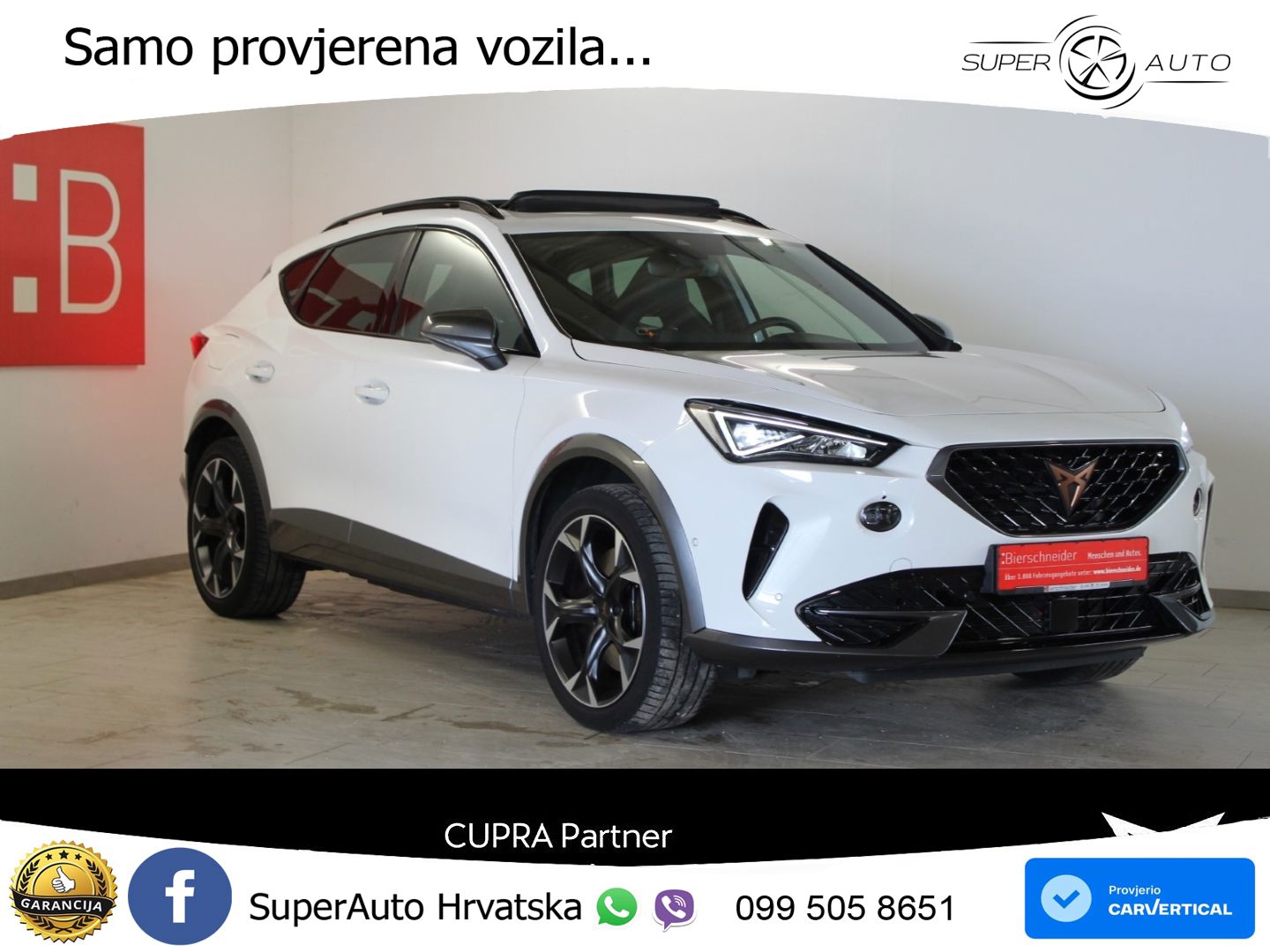 Cupra Formentor 1.4 TSI (245 KS) e-Hybrid DSG VZ LED+GR SJED+ACC