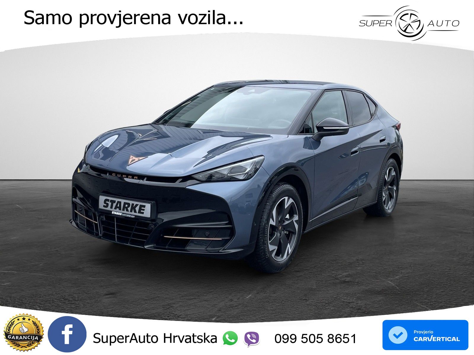 Cupra Tavascan 82 kWh (286 KS) LED+ACC