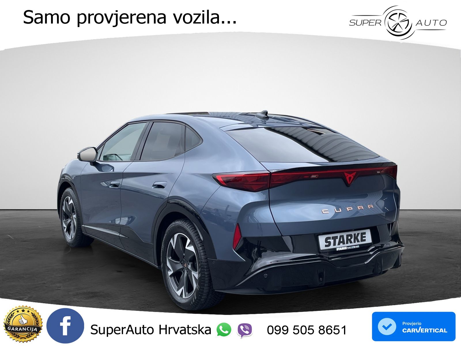 Cupra Tavascan 82 kWh (286 KS) LED+ACC