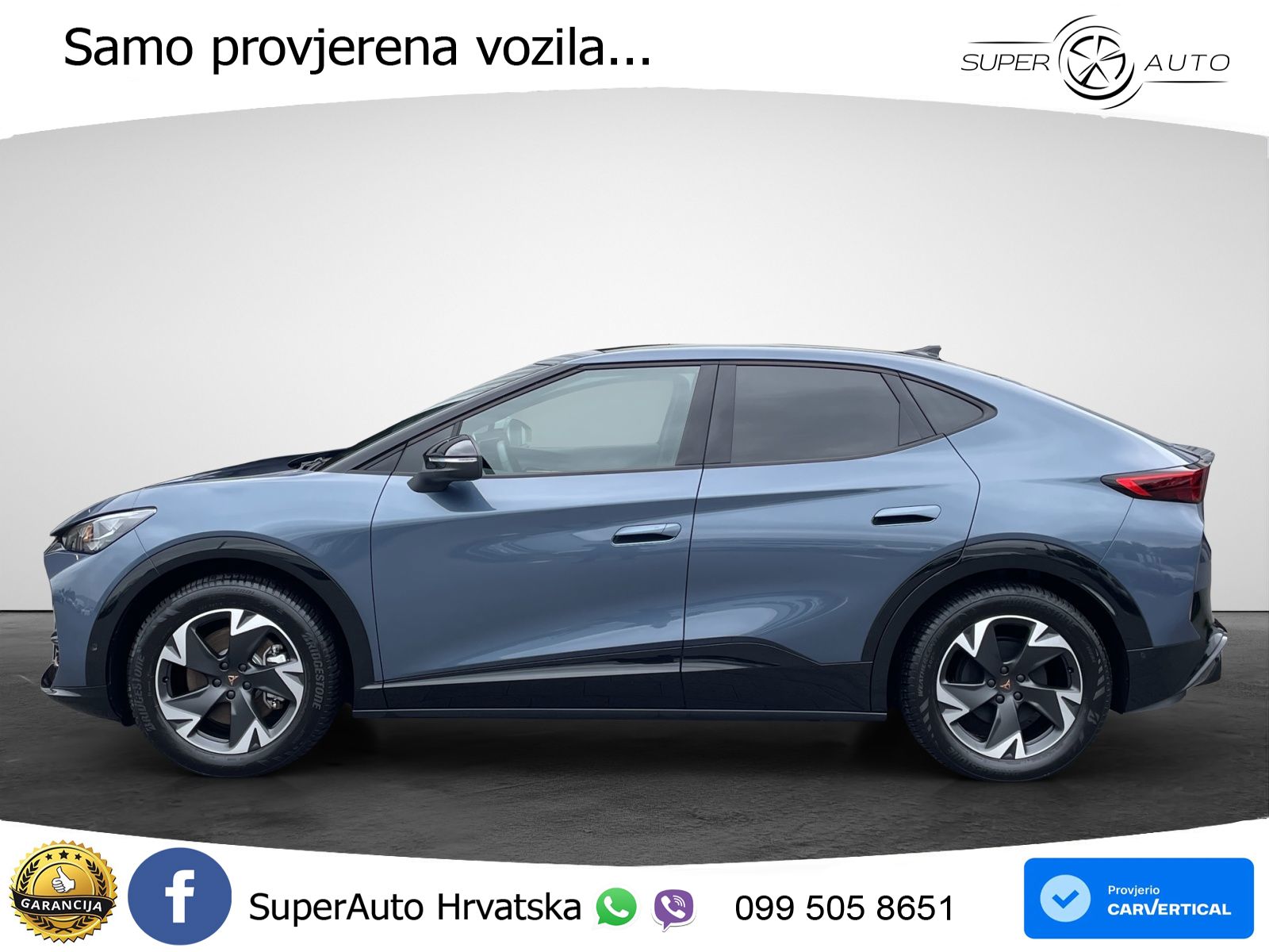 Cupra Tavascan 82 kWh (286 KS) LED+ACC
