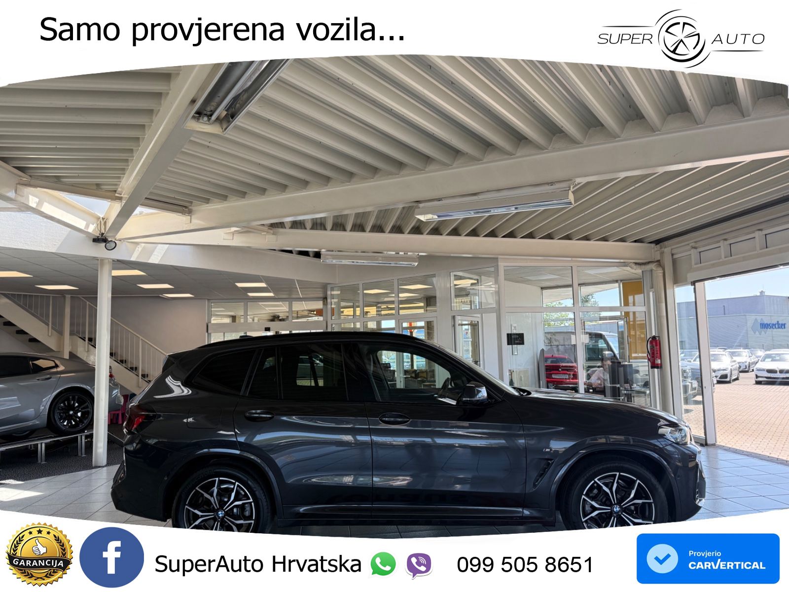 BMW X3 20d xDrive Steptronic M Sport LED+GR SJED+ACC