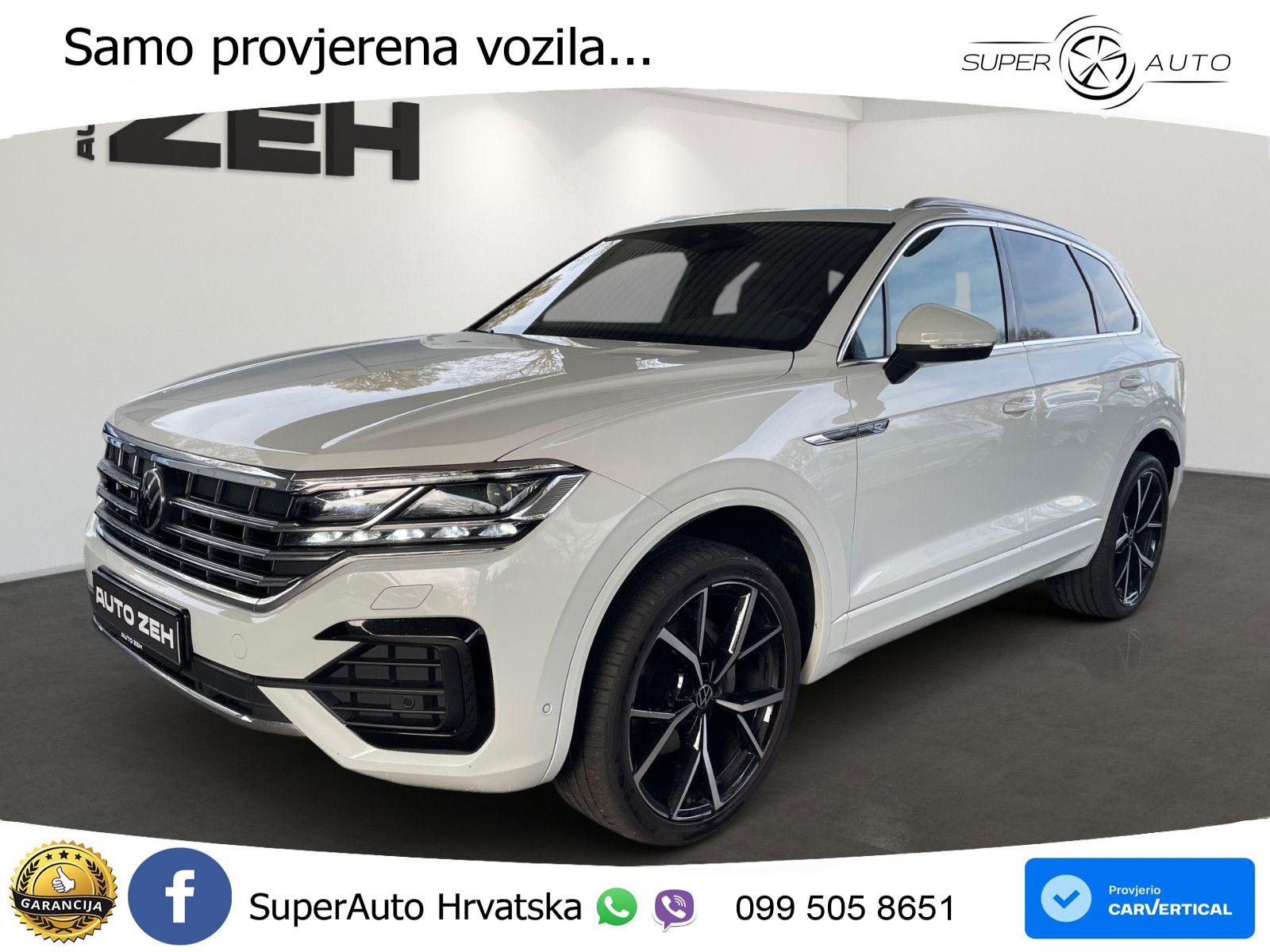 Volkswagen Touareg 3.0 V6 TDI (286 KS) 4MOTION Tiptronic R-Line MATRIX+GR SJED+KAM