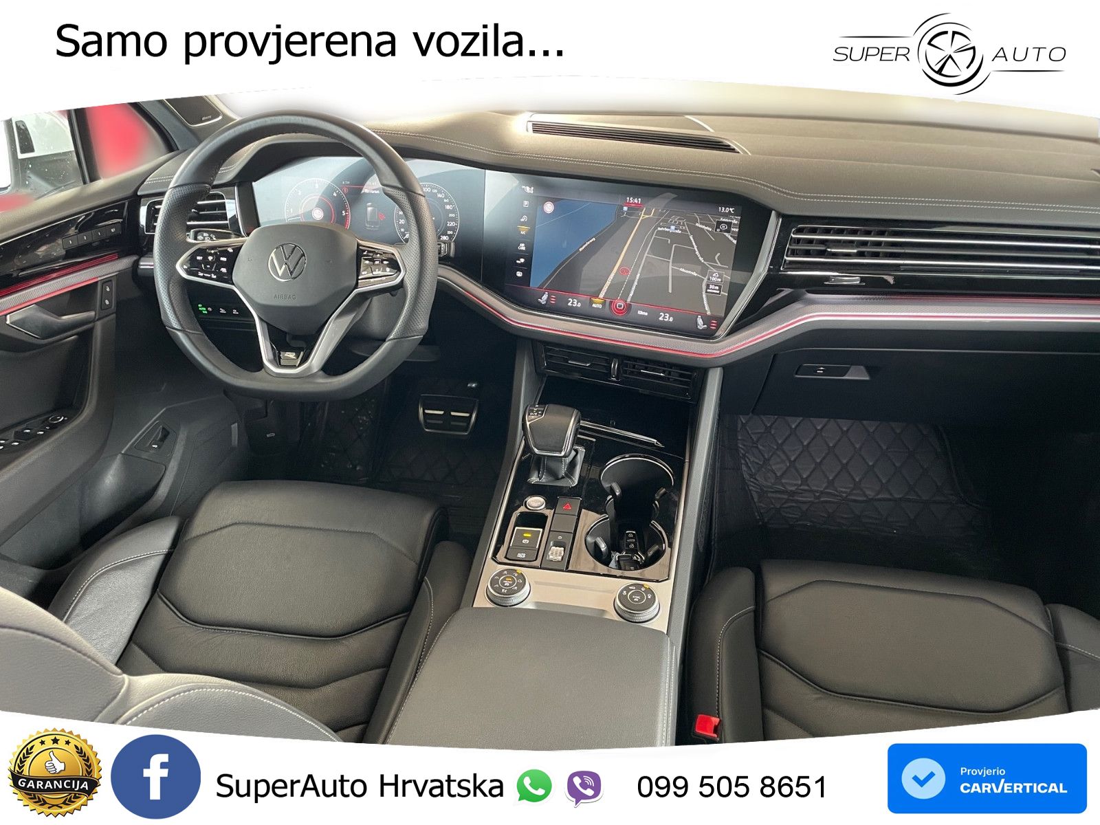 Volkswagen Touareg 3.0 V6 TDI (286 KS) 4MOTION Tiptronic R-Line MATRIX+GR SJED+KAM