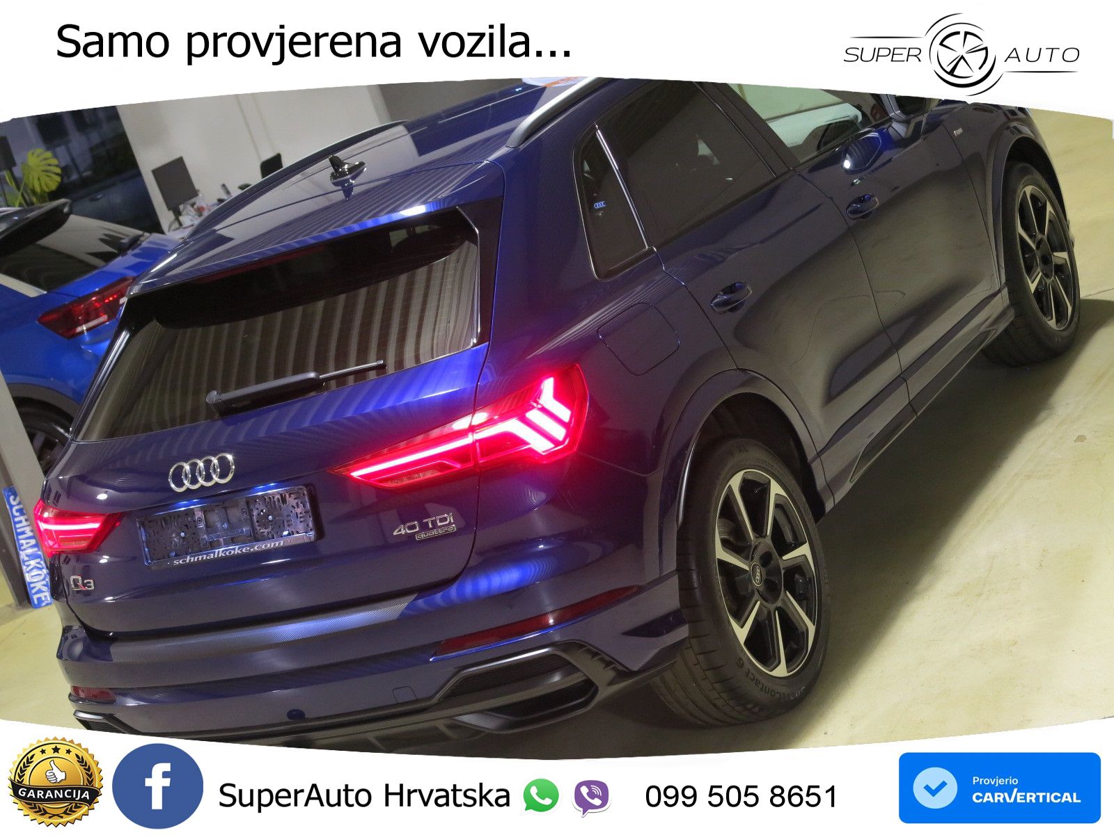 Audi Q3 40 TDI (200 KS) quattro S tronic S line