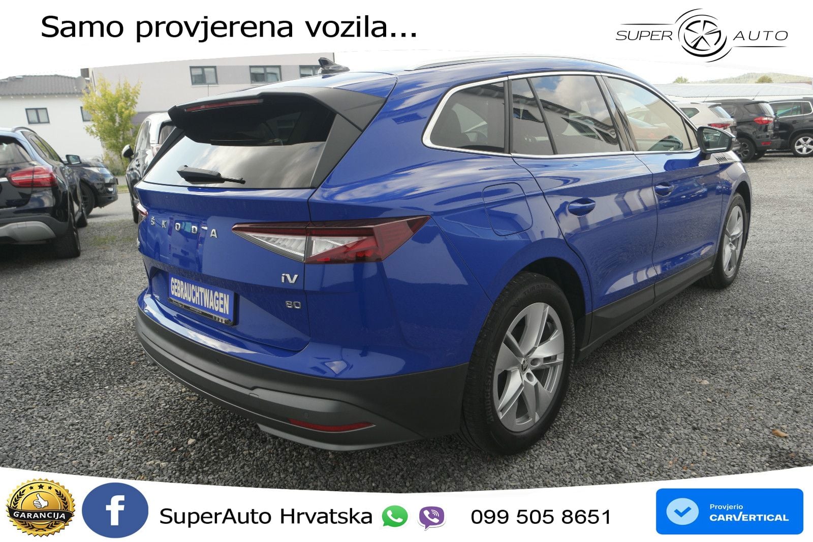 Škoda Enyaq iV 80 82 kWh (204 KS) Loft LED+GR SJED+ACC