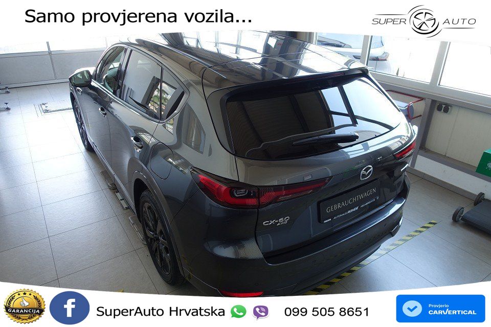 Mazda CX-60 2.5 e-Skyactiv (328 KS) AWD Automatic LED+GR SJED+ACC