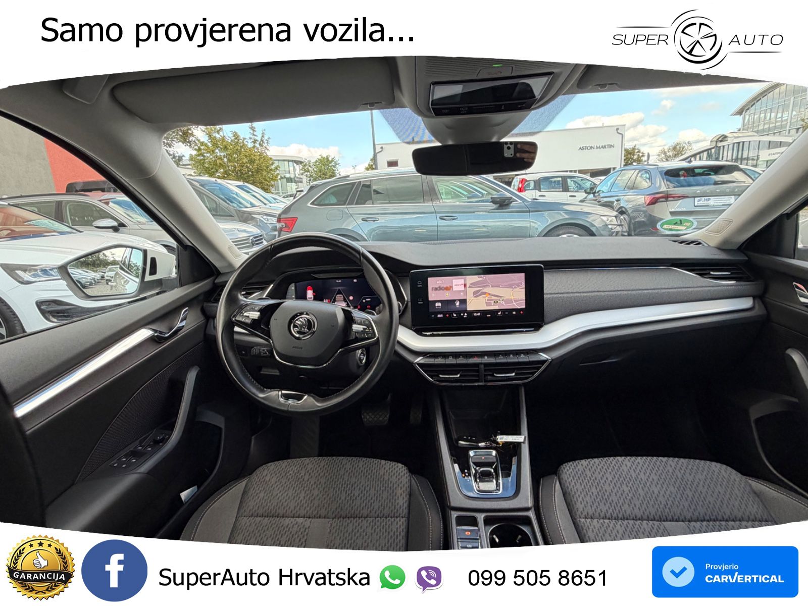 Škoda Octavia Combi 2.0 TDI (150 KS) DSG LED+GR SJED+ACC