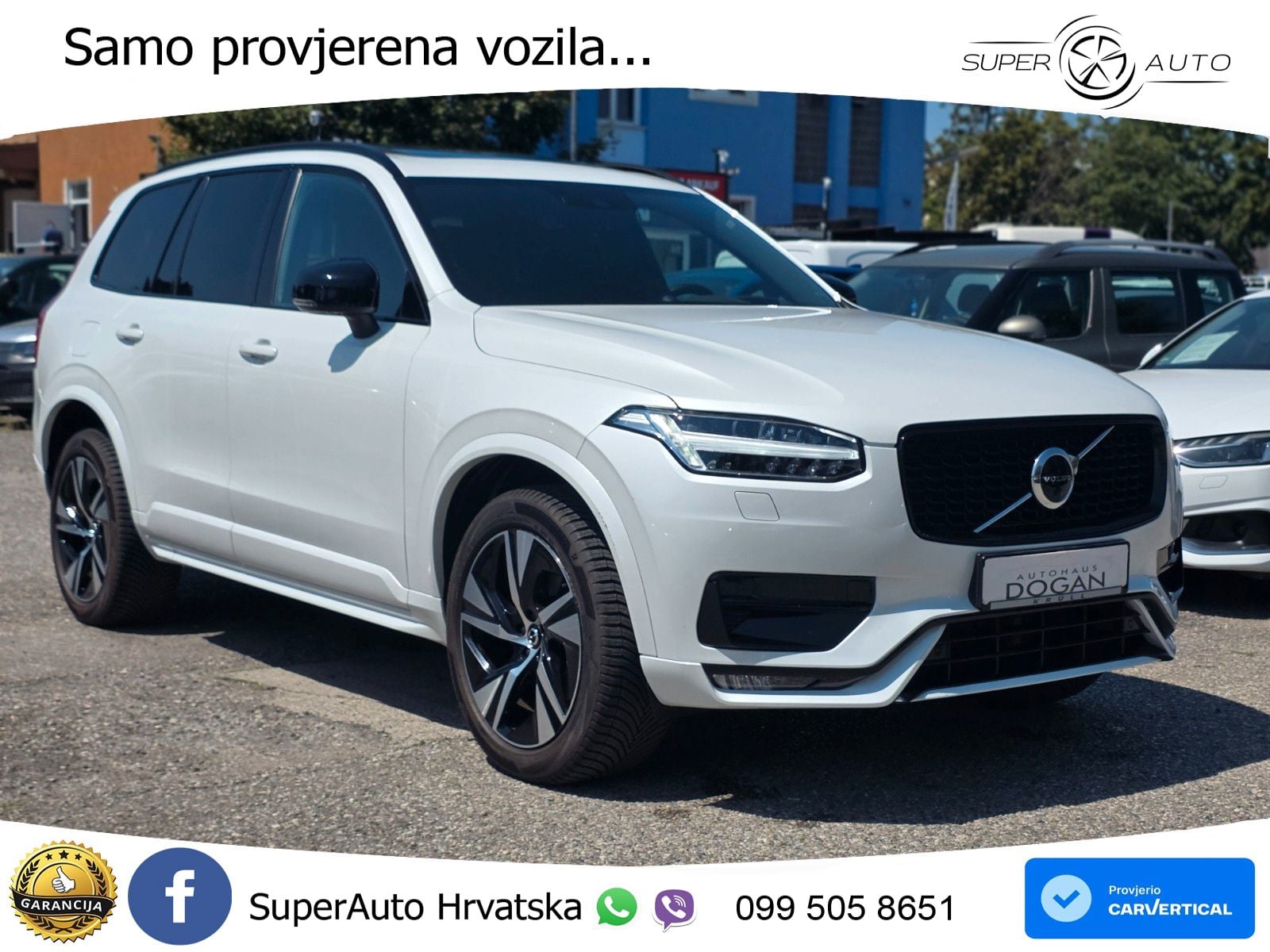 Volvo XC90 2.0 B5 Diesel AWD Automatic ACC+HEAD+GR SJED+360+PANO