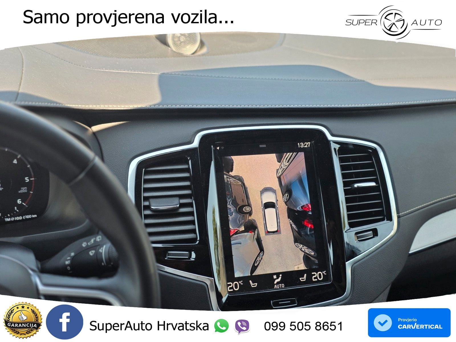 Volvo XC90 2.0 B5 Diesel AWD Automatic ACC+HEAD+GR SJED+360+PANO