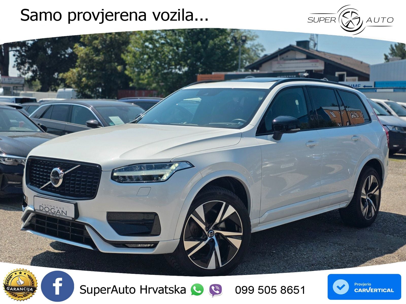 Volvo XC90 2.0 B5 Diesel AWD Automatic ACC+HEAD+GR SJED+360+PANO