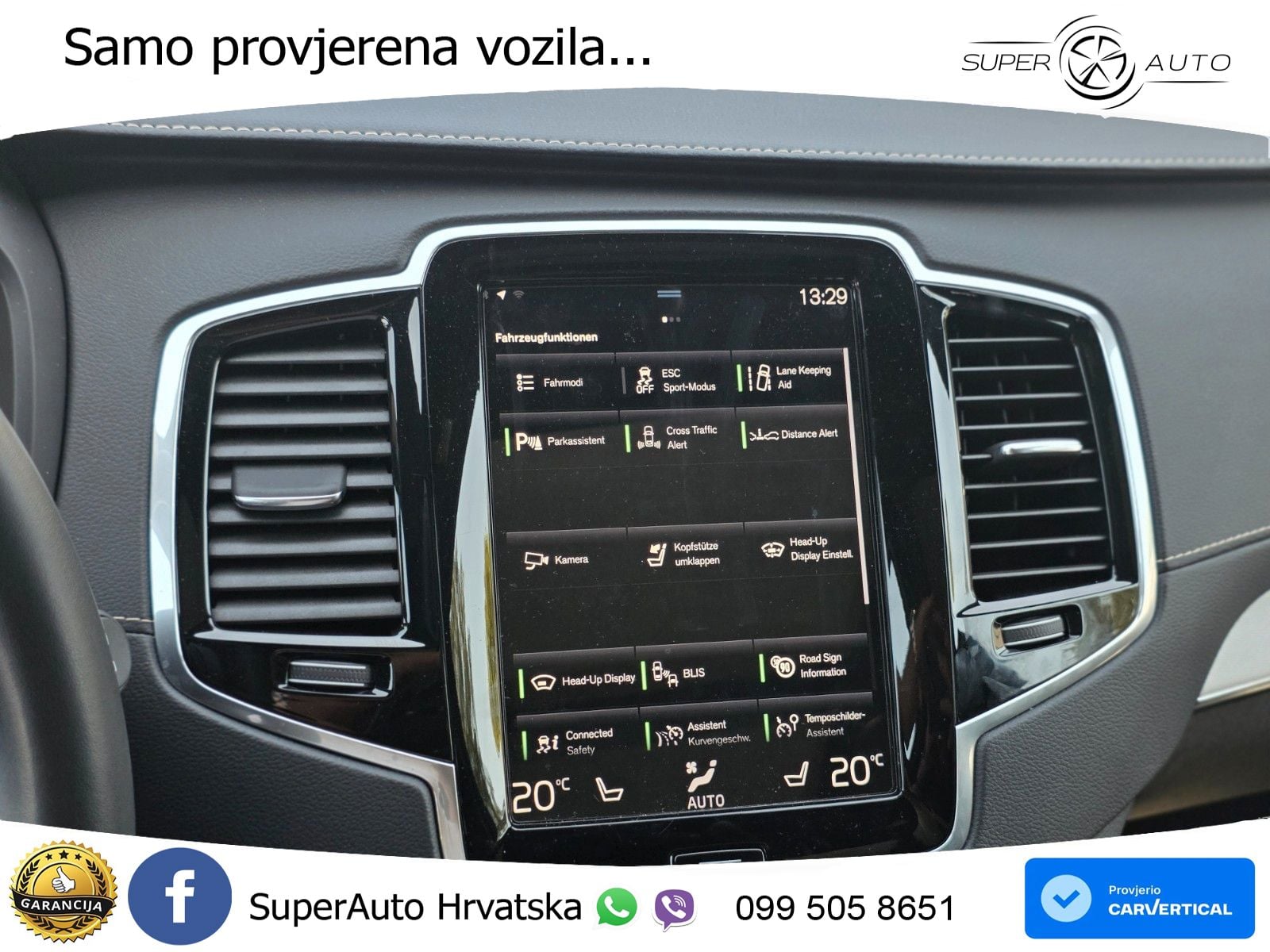 Volvo XC90 2.0 B5 Diesel AWD Automatic ACC+HEAD+GR SJED+360+PANO