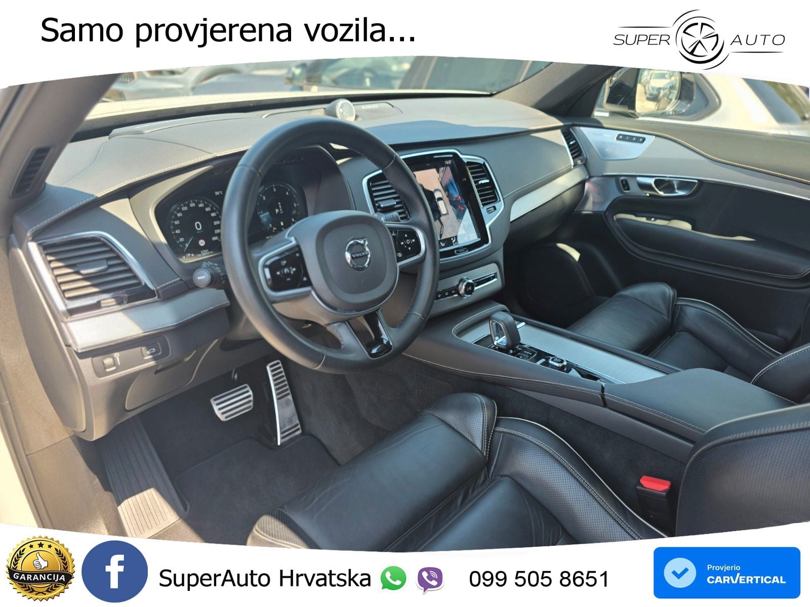 Volvo XC90 2.0 B5 Diesel AWD Automatic ACC+HEAD+GR SJED+360+PANO