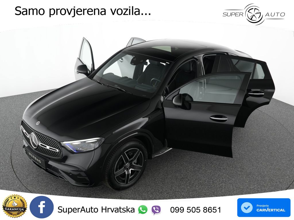 Mercedes GLC Coupe 200 (204 KS) 4MATIC 9G-TRONIC AMG ACC+HEAD+GR SJED+360+PANO