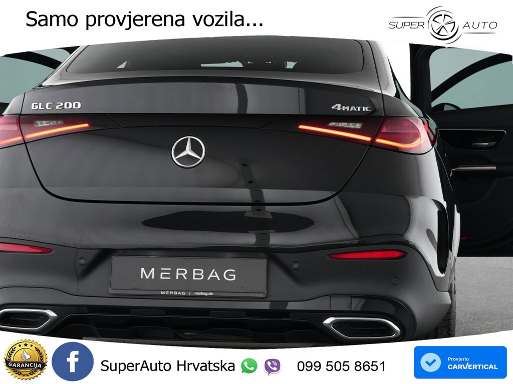 Mercedes GLC Coupe 200 (204 KS) 4MATIC 9G-TRONIC AMG ACC+HEAD+GR SJED+360+PANO
