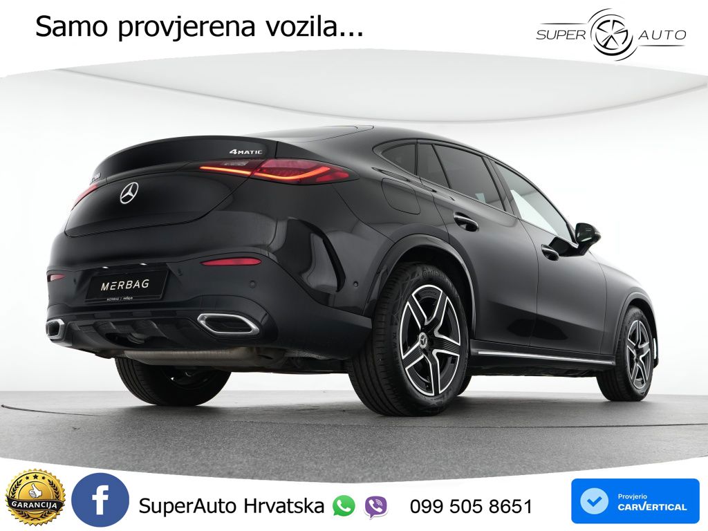 Mercedes GLC Coupe 200 (204 KS) 4MATIC 9G-TRONIC AMG ACC+HEAD+GR SJED+360+PANO