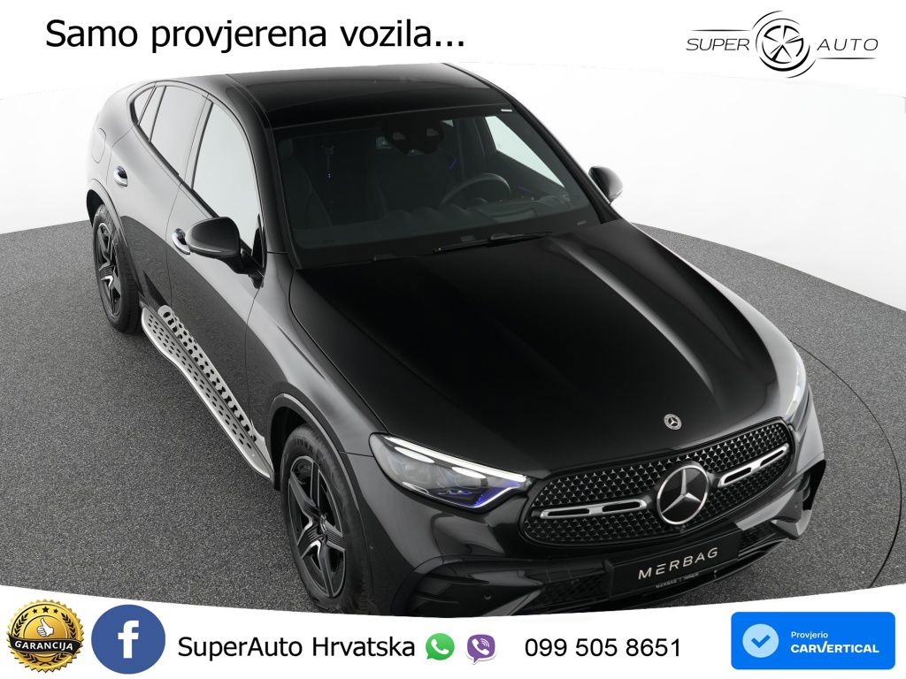 Mercedes GLC Coupe 200 (204 KS) 4MATIC 9G-TRONIC AMG ACC+HEAD+GR SJED+360+PANO