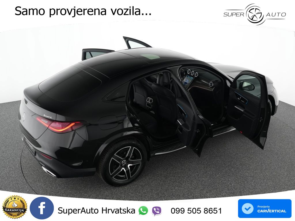 Mercedes GLC Coupe 200 (204 KS) 4MATIC 9G-TRONIC AMG ACC+HEAD+GR SJED+360+PANO