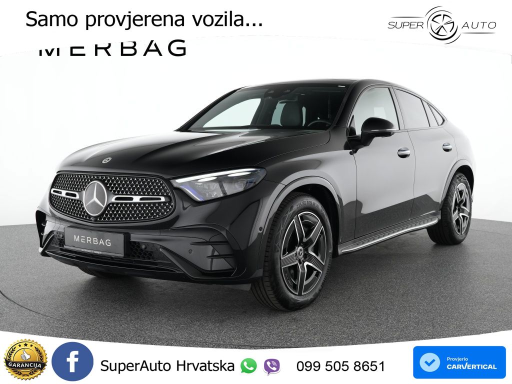 Mercedes GLC Coupe 200 (204 KS) 4MATIC 9G-TRONIC AMG ACC+HEAD+GR SJED+360+PANO