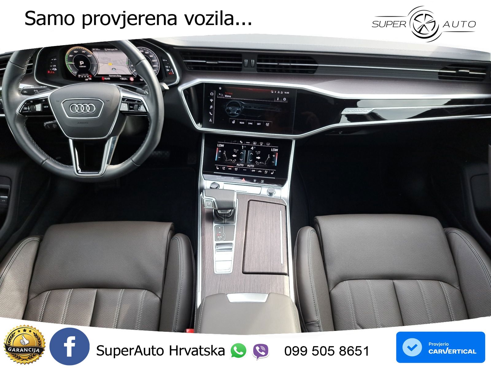 Audi A6 50 TFSIe (299 KS) quattro ultra S tronic S line LED+GR SJED+ACC