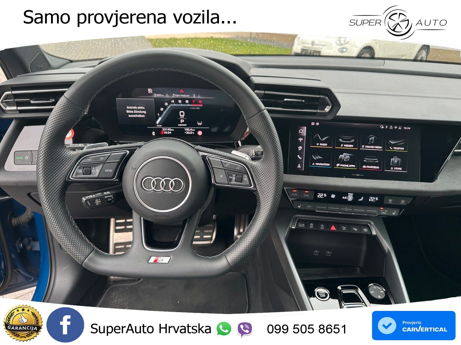 Audi A3 Limuzina 35 TFSI (150 KS) S tronic S line LED+GR SJED+ACC