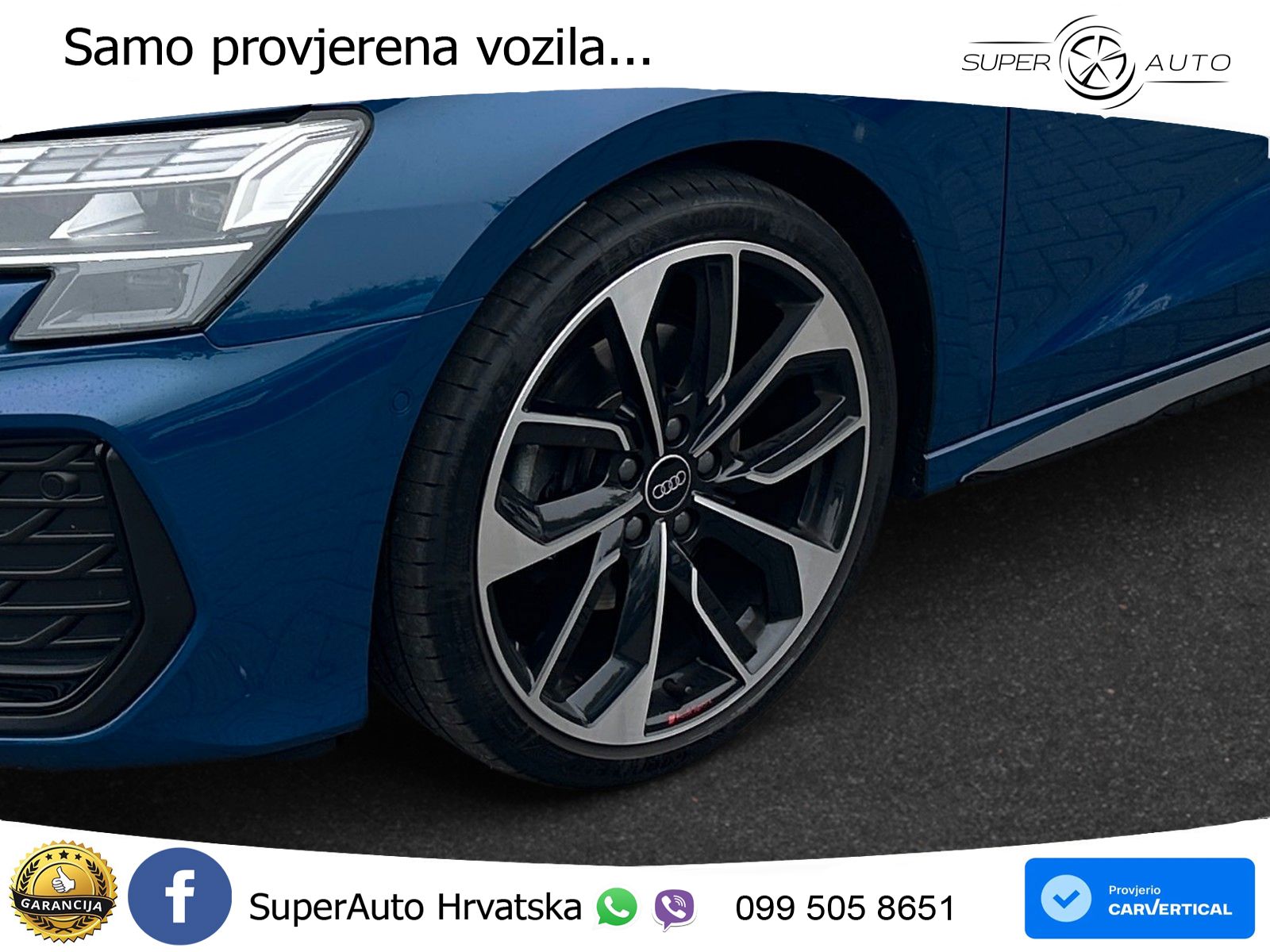 Audi A3 Limuzina 35 TFSI (150 KS) S tronic S line LED+GR SJED+ACC