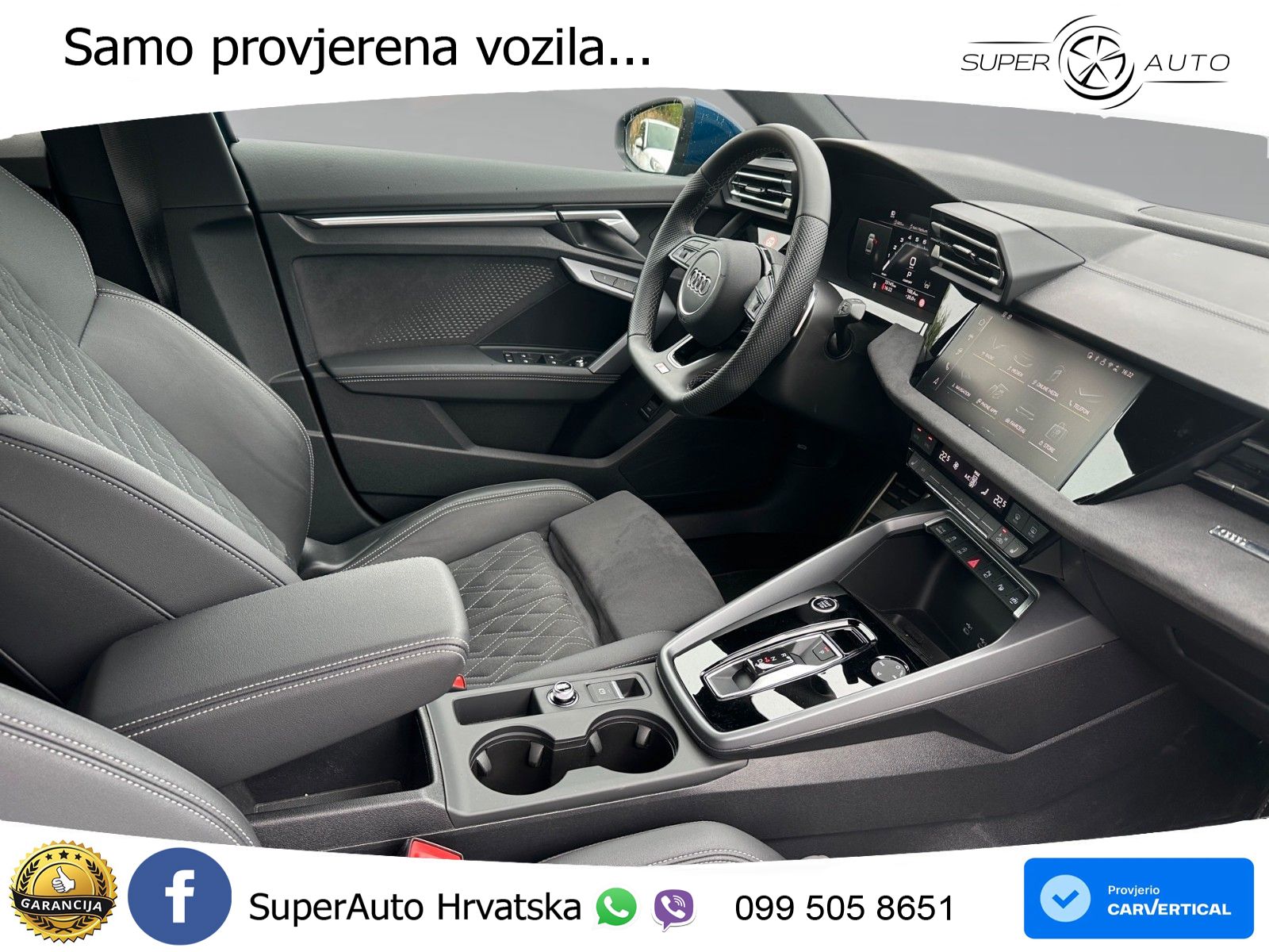 Audi A3 Limuzina 35 TFSI (150 KS) S tronic S line LED+GR SJED+ACC