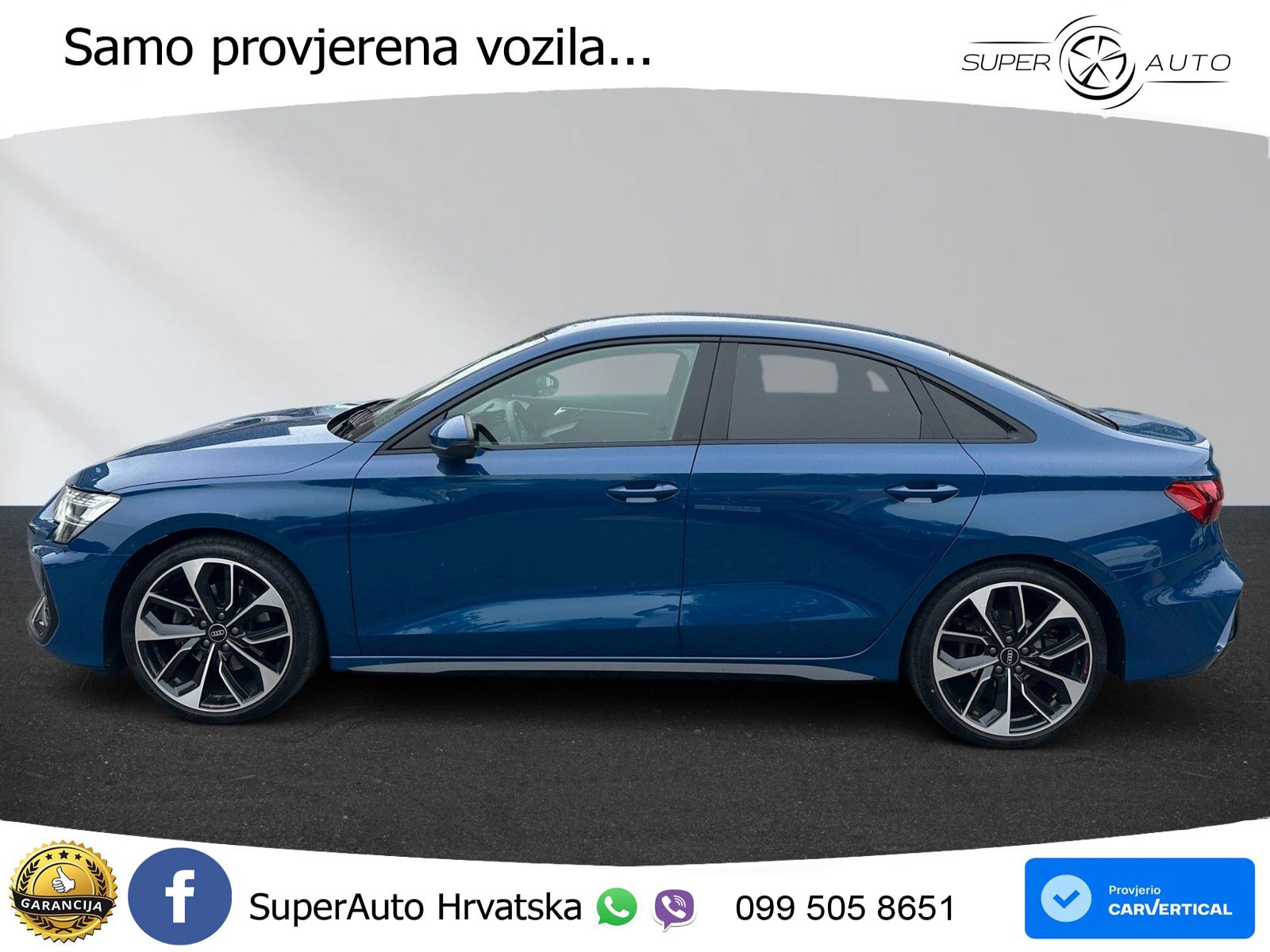 Audi A3 Limuzina 35 TFSI (150 KS) S tronic S line LED+GR SJED+ACC