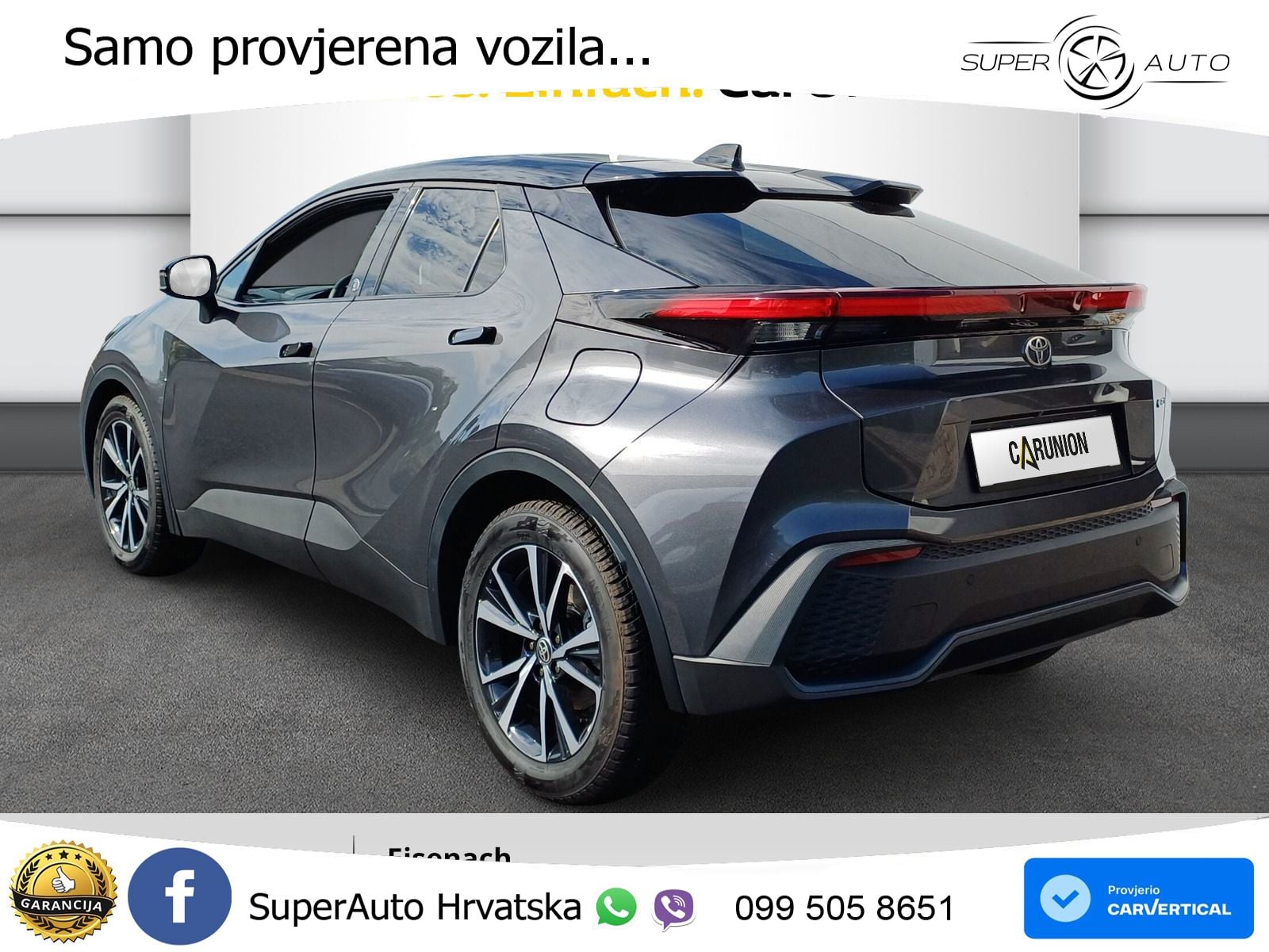 Toyota C-HR 1.8 (140 KS) Hybrid e-CVT Team D LED+GR SJED+ACC