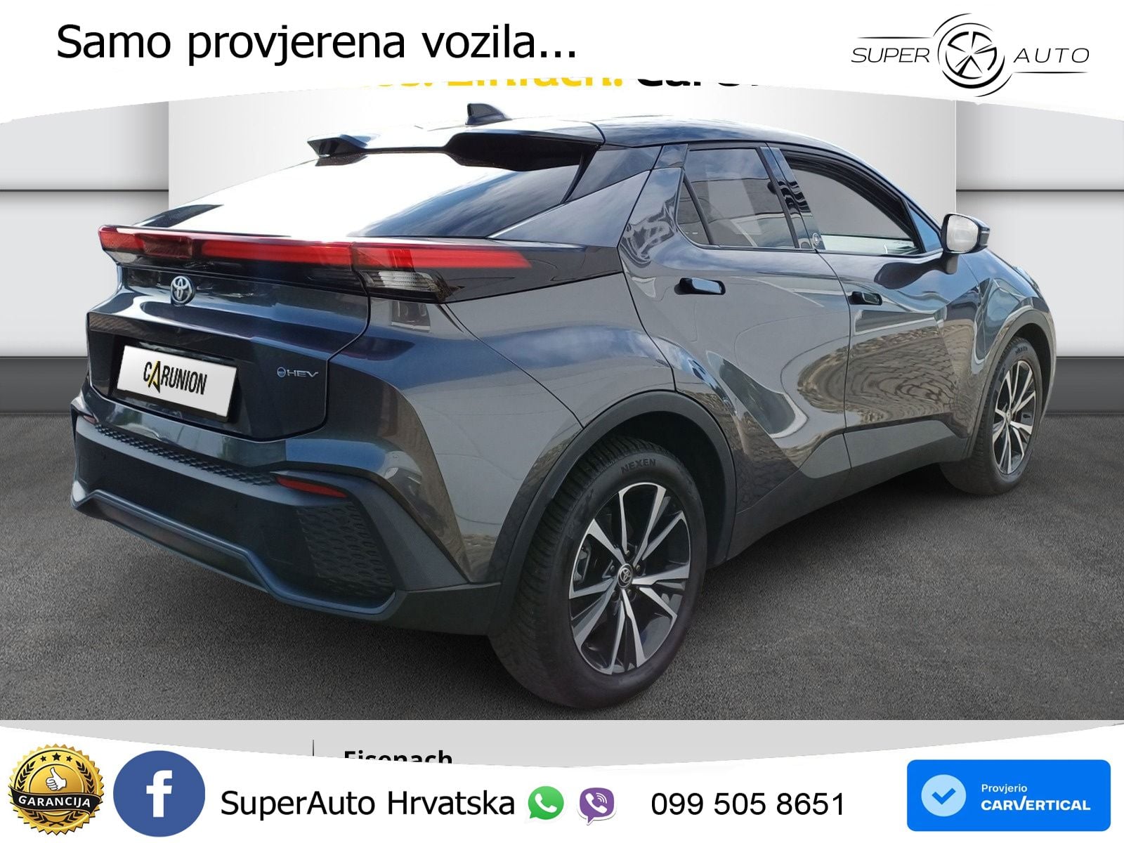 Toyota C-HR 1.8 (140 KS) Hybrid e-CVT Team D LED+GR SJED+ACC