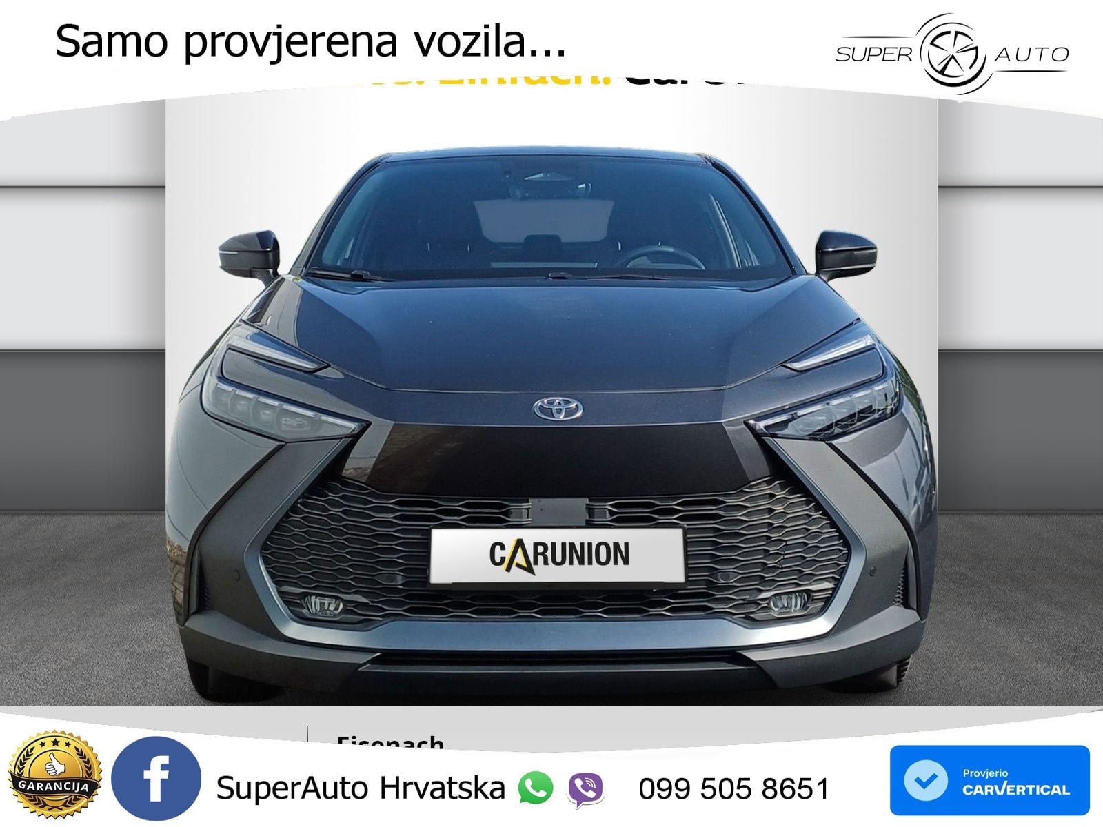 Toyota C-HR 1.8 (140 KS) Hybrid e-CVT Team D LED+GR SJED+ACC