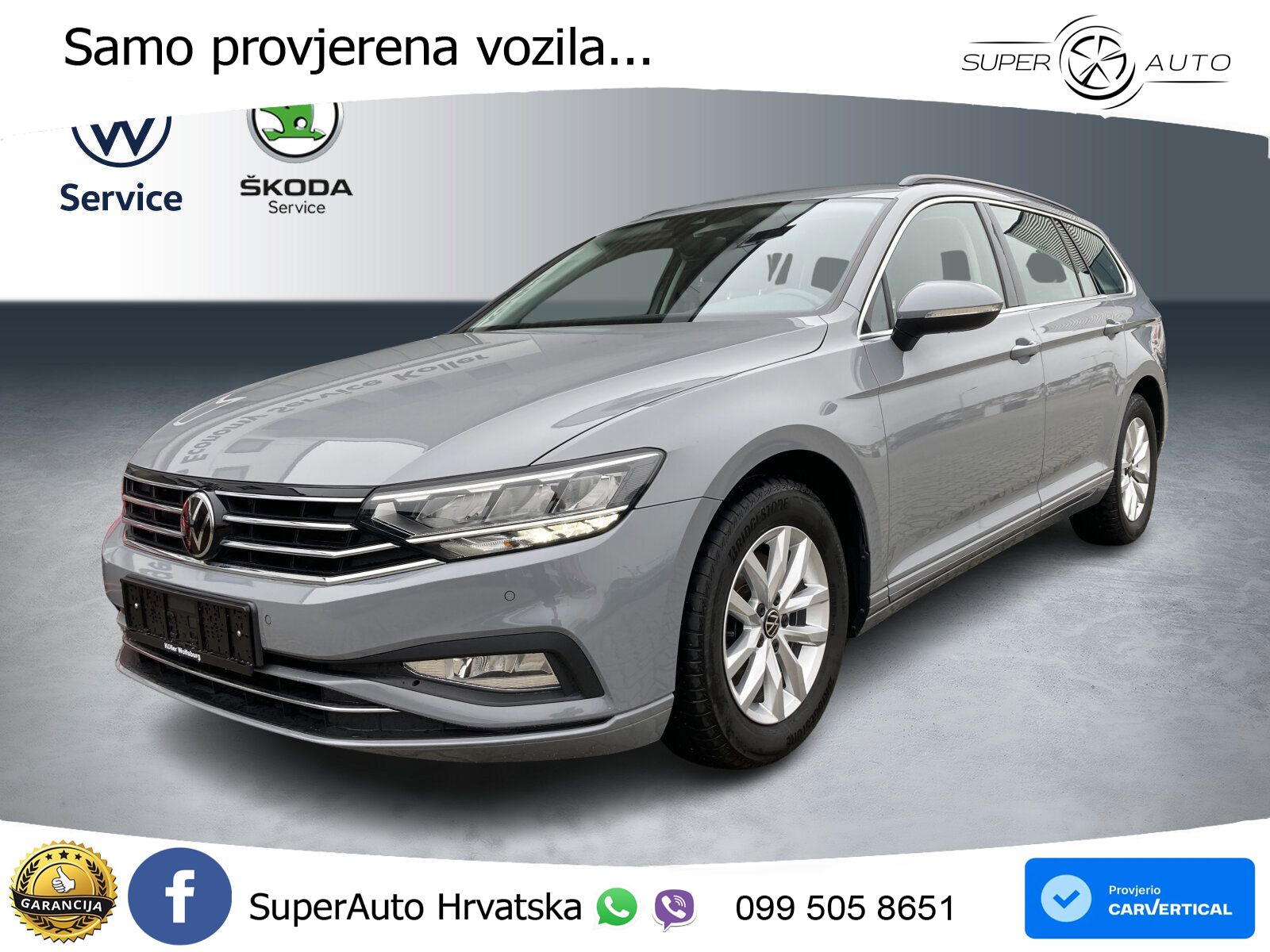 Volkswagen Passat Variant 2.0 TDI (150 KS) DSG Business LED+GR SJED+ACC