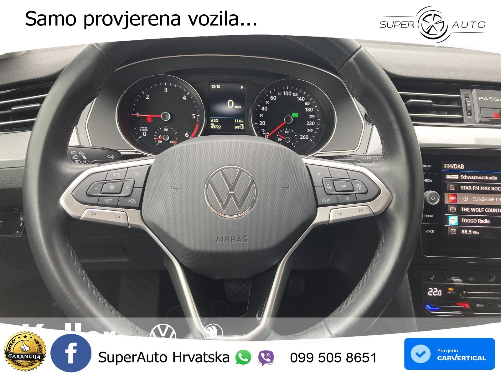 Volkswagen Passat Variant 2.0 TDI (150 KS) DSG Business LED+GR SJED+ACC
