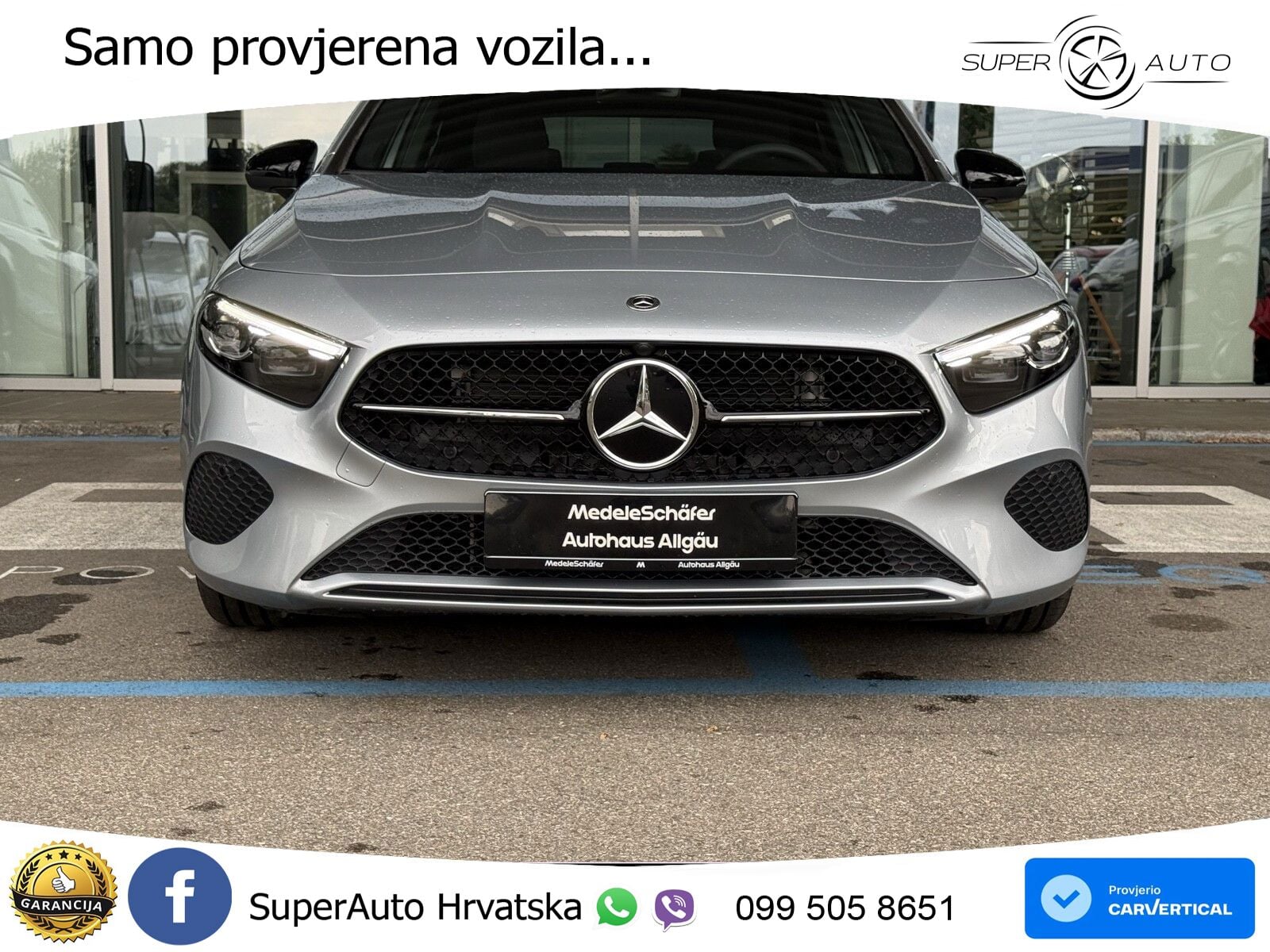 Mercedes-Benz A 200 7G-DCT LED+GR SJED+ACC