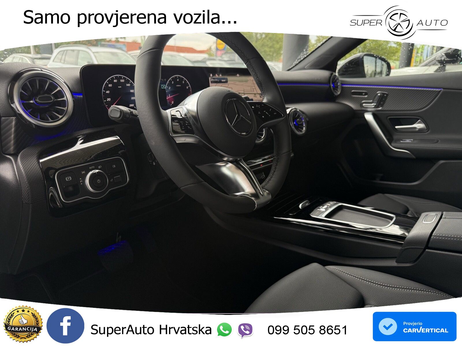 Mercedes-Benz A 200 7G-DCT LED+GR SJED+ACC