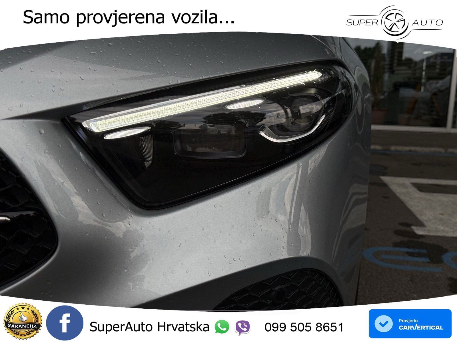 Mercedes-Benz A 200 7G-DCT LED+GR SJED+ACC
