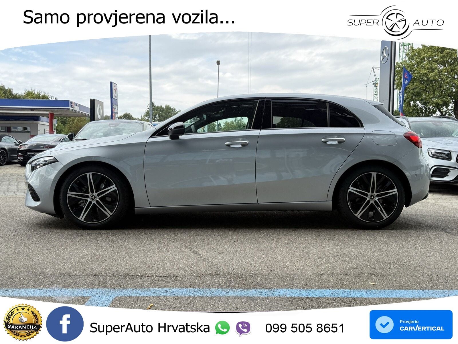 Mercedes-Benz A 200 7G-DCT LED+GR SJED+ACC