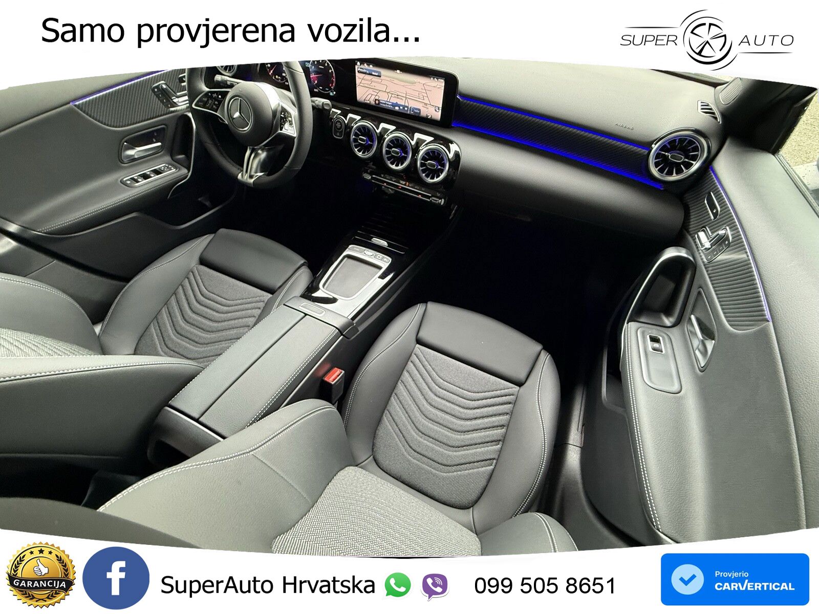 Mercedes-Benz A 200 7G-DCT LED+GR SJED+ACC