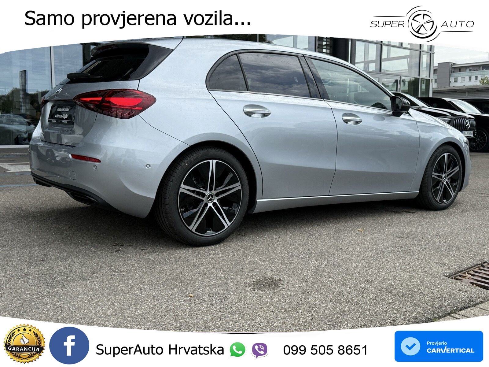 Mercedes-Benz A 200 7G-DCT LED+GR SJED+ACC