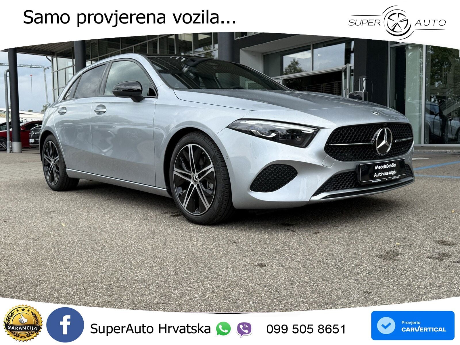 Mercedes-Benz A 200 7G-DCT LED+GR SJED+ACC