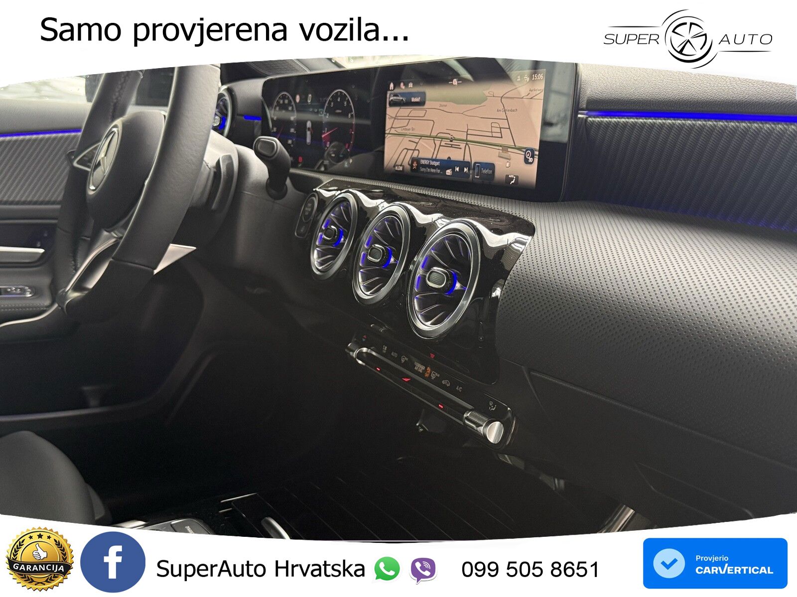 Mercedes-Benz A 200 7G-DCT LED+GR SJED+ACC
