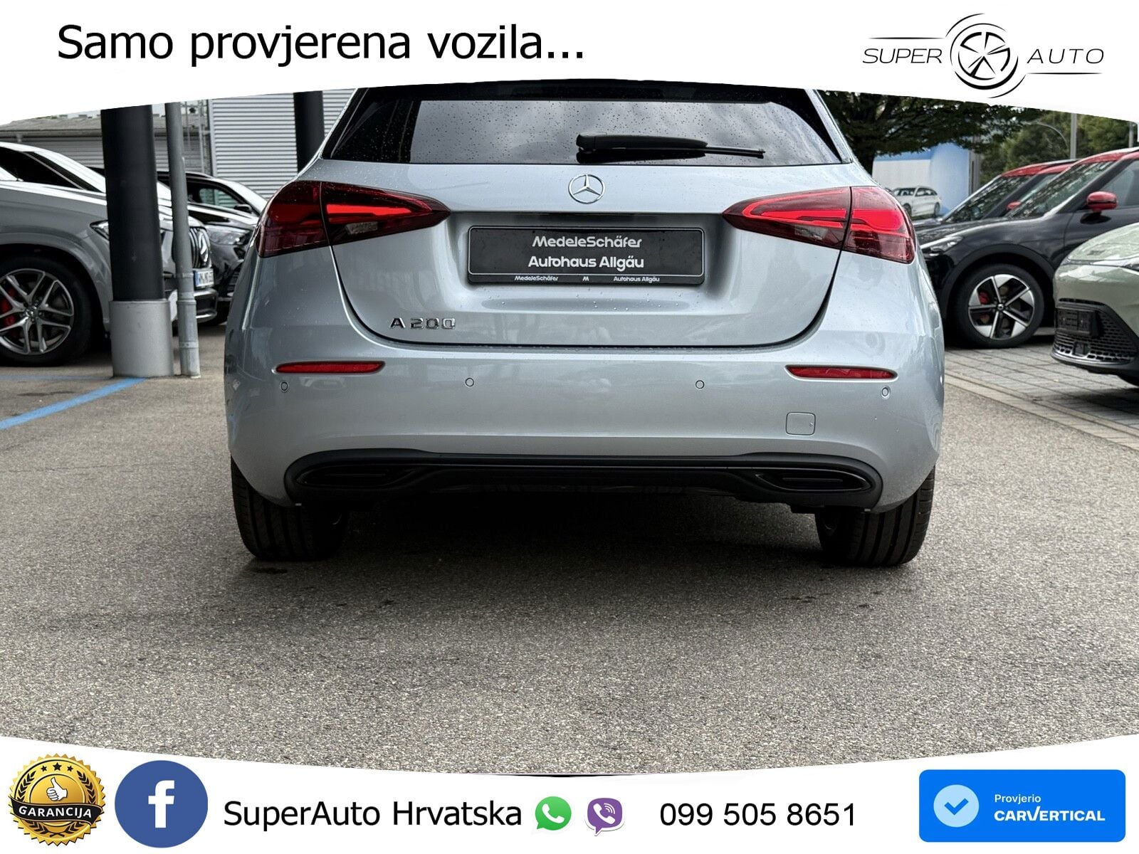 Mercedes-Benz A 200 7G-DCT LED+GR SJED+ACC