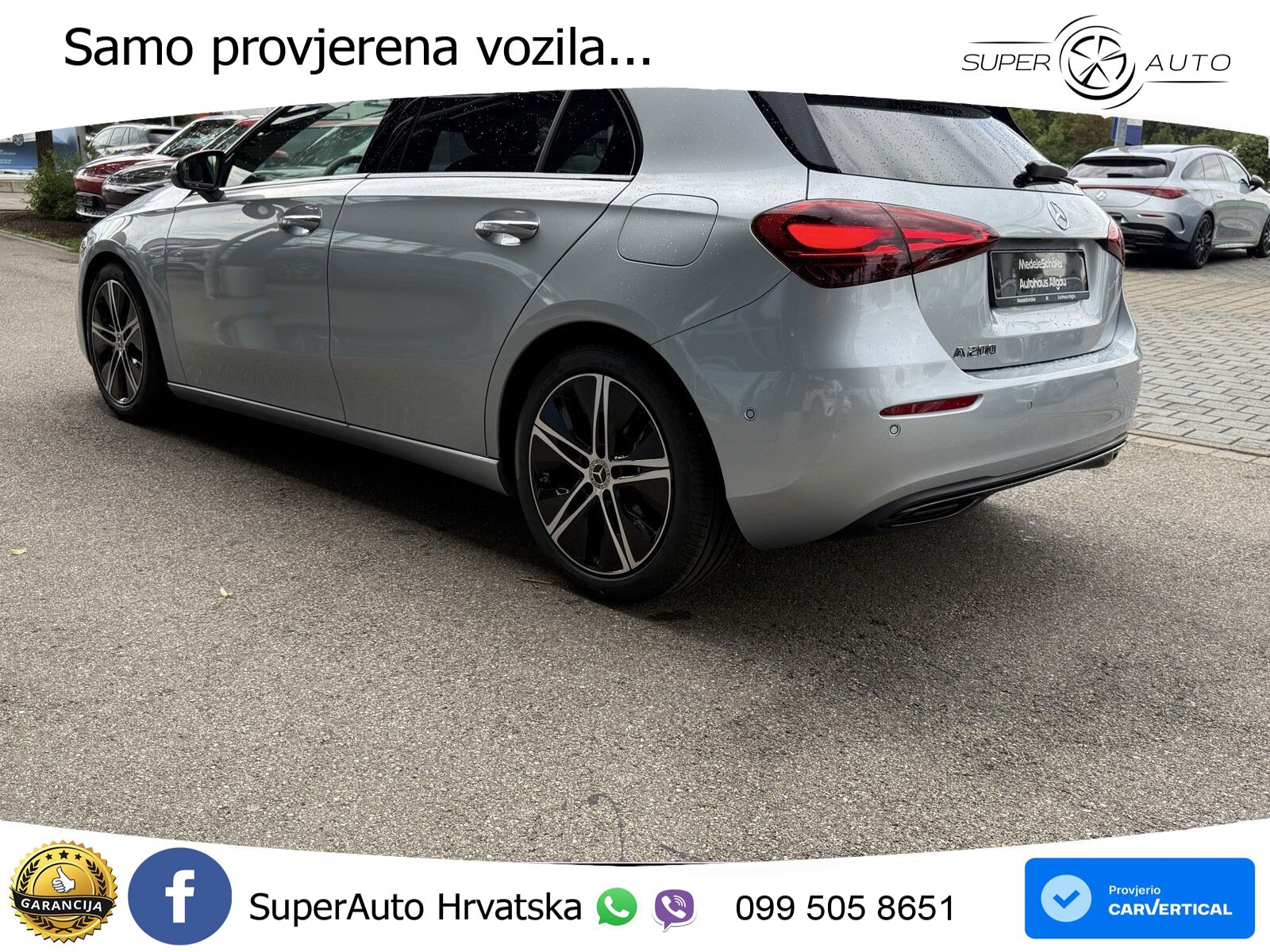 Mercedes-Benz A 200 7G-DCT LED+GR SJED+ACC