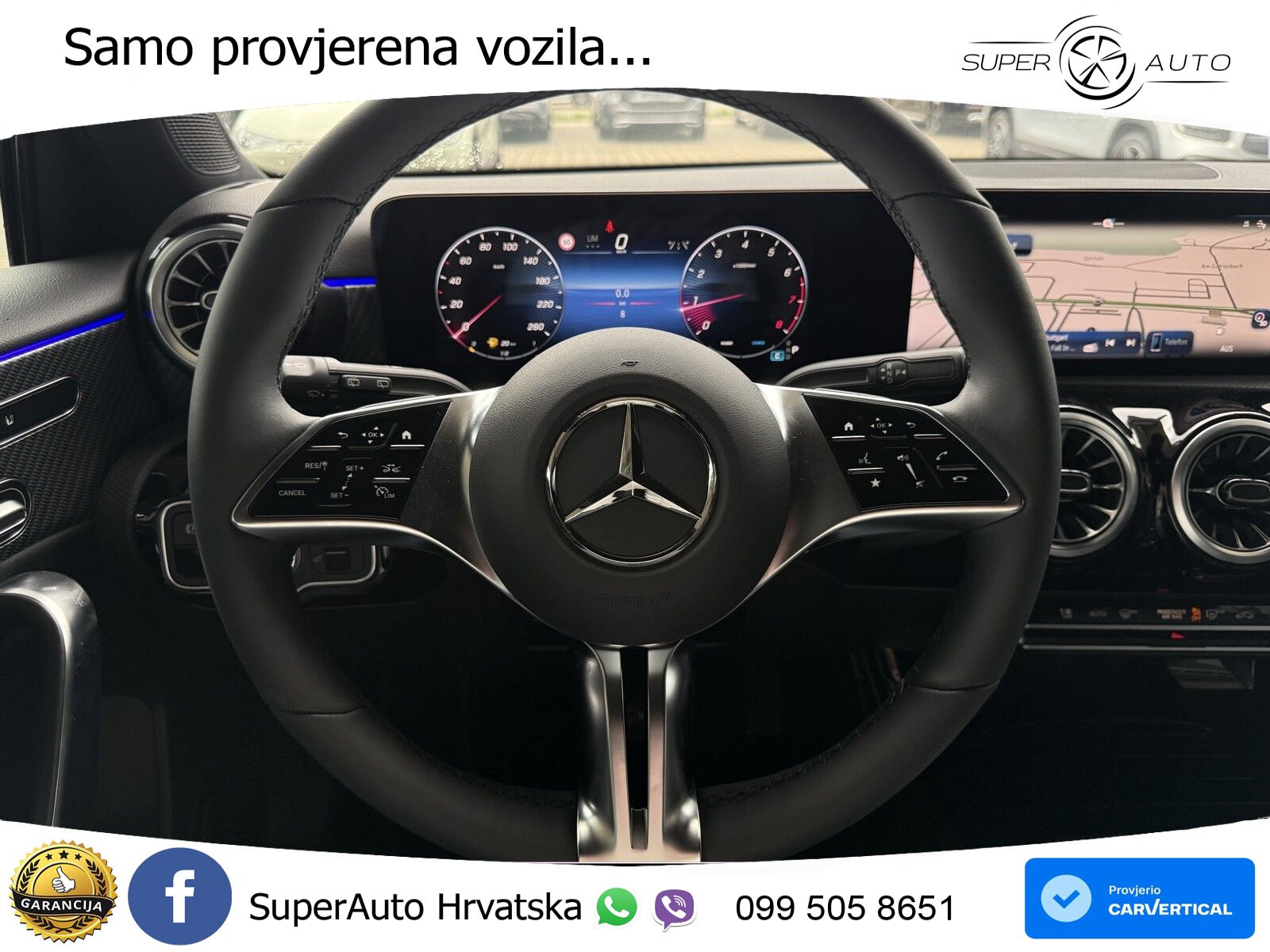 Mercedes-Benz A 200 7G-DCT LED+GR SJED+ACC