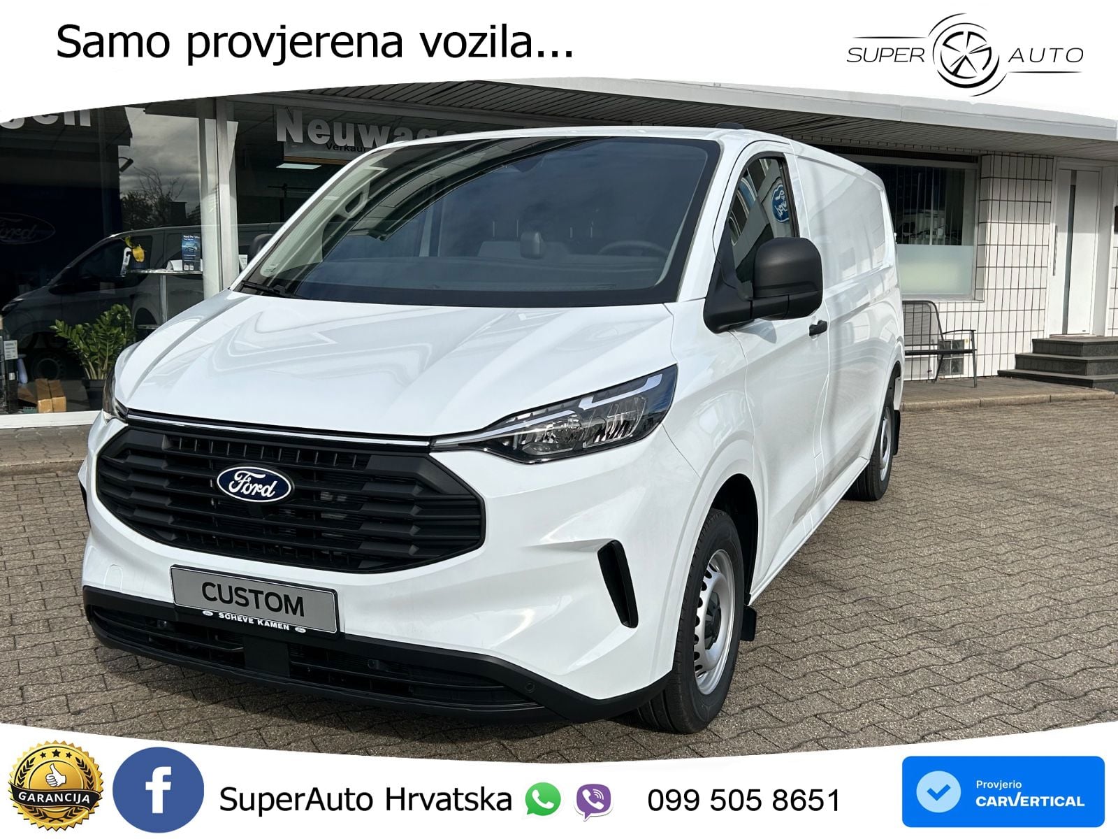 Ford Transit Custom 320 L2 150PS LaderaumP Garanti 5J 150 KS
