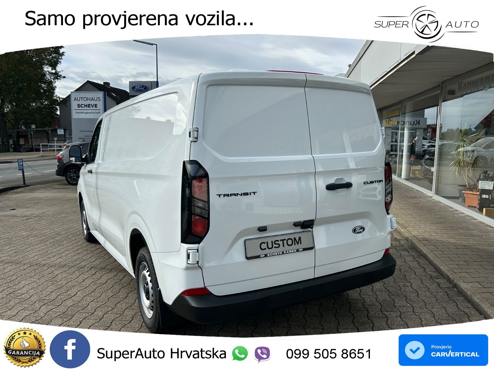 Ford Transit Custom 320 L2 150PS LaderaumP Garanti 5J 150 KS