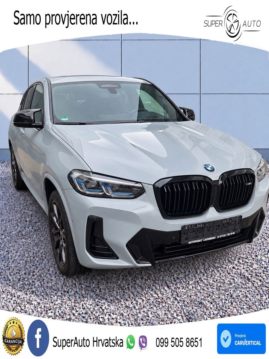 BMW X4 M40d (340 KS) xDrive Steptronic