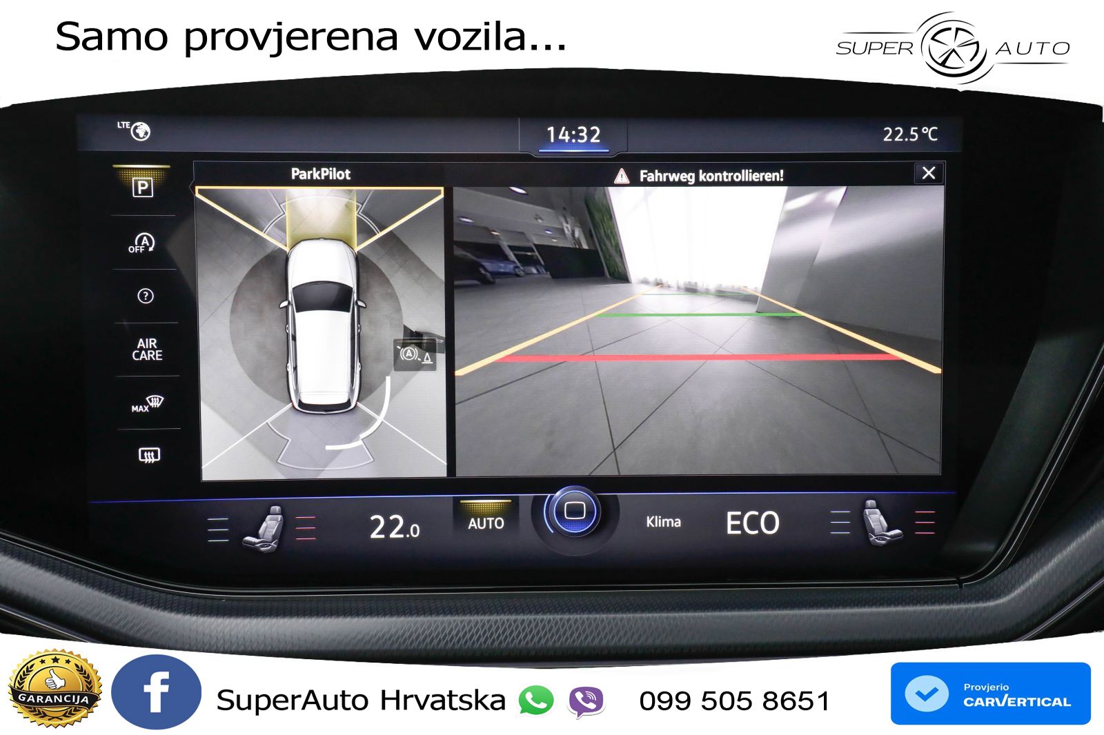 Volkswagen Touareg 3.0 V6 TDI (286 KS) 4MOTION Tiptronic R-Line ZRAČNI+ACC+4xGR SJED+KAM