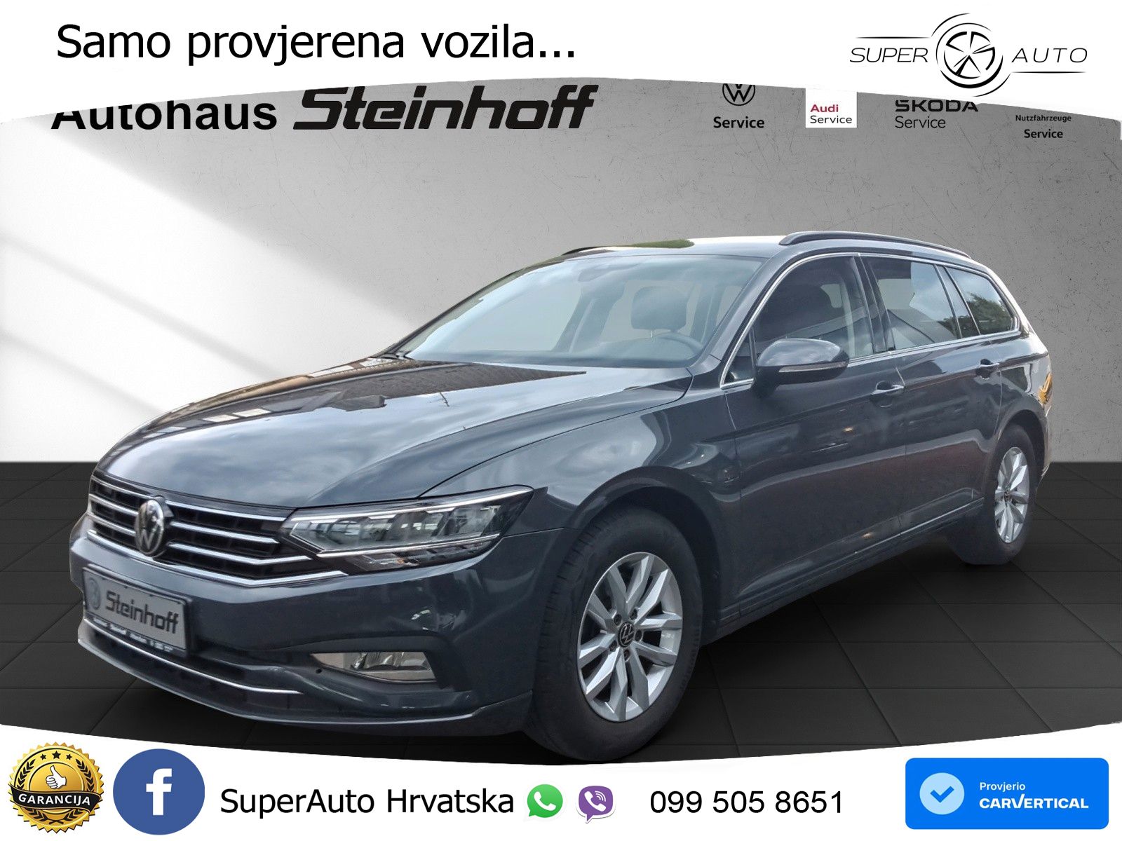 Volkswagen Passat Variant 2.0 TDI (150 KS) LED+GR SJED+ACC