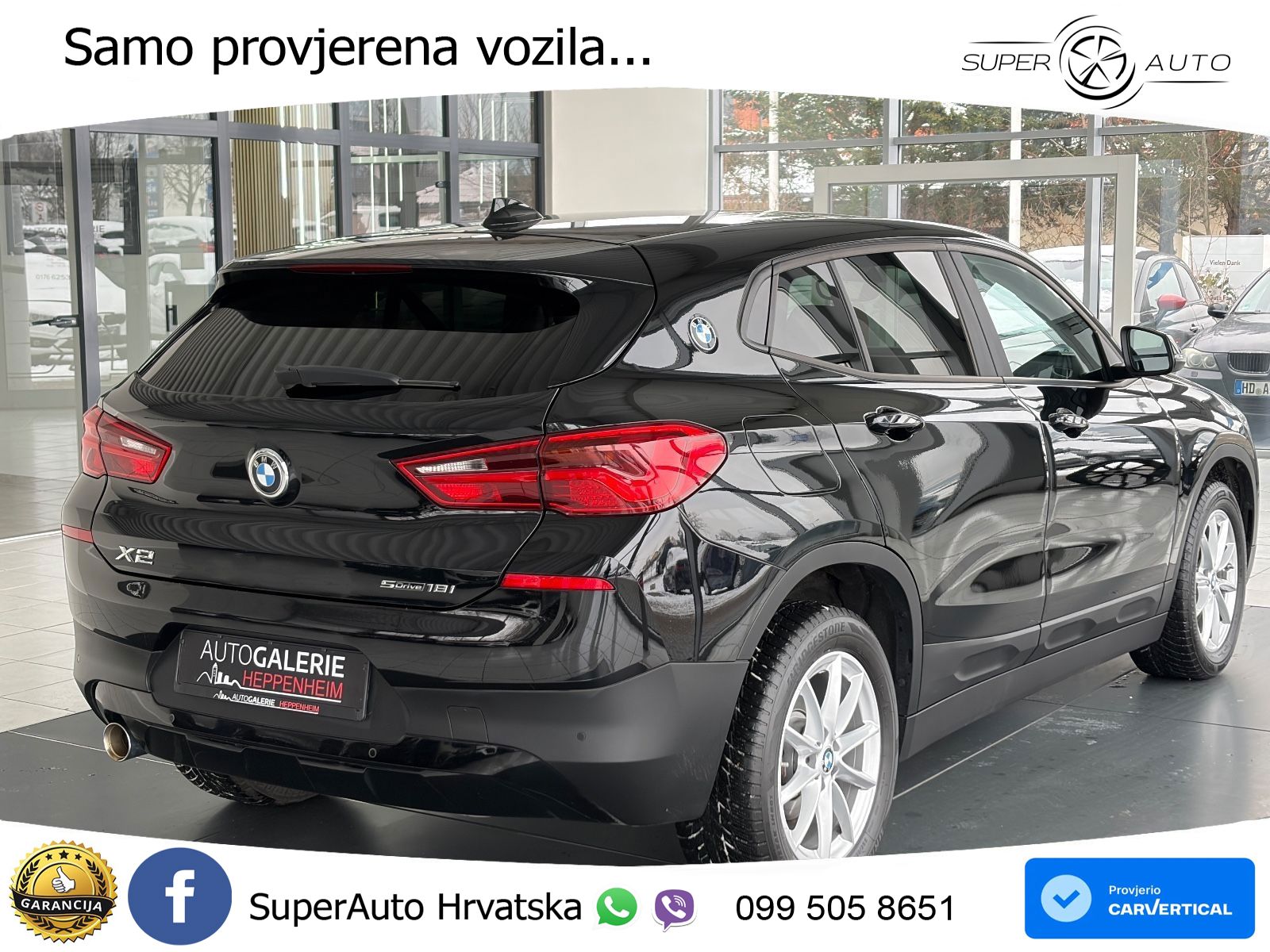 BMW X2 sDrive18i Manual Advantage LED+GR SJED+ACC