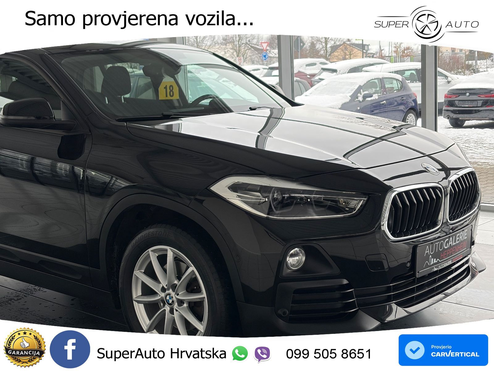 BMW X2 sDrive18i Manual Advantage LED+GR SJED+ACC